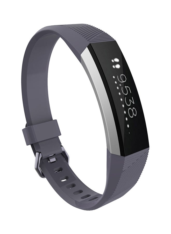 ISank Replacement Sport Wrist Band For Fitbit Alta HR Grey - Image 3