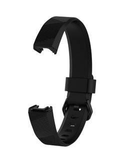 ISank Replacement Sport Wrist Band For Fitbit Alta HR Black  - Image 2