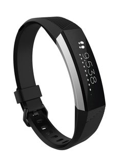 ISank Replacement Sport Wrist Band For Fitbit Alta HR Black  - Image 3