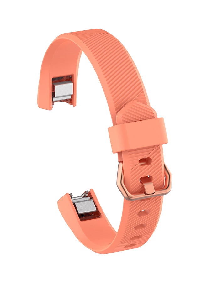 ISank Replacement Sport Wrist Band For Fitbit Alta HR Orange - Image 1