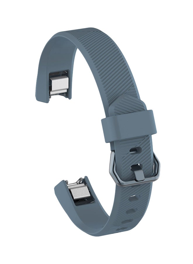 ISank Replacement Sport Wrist Band For Fitbit Alta HR 6.7 - 8.1inch Grey  - Image 1