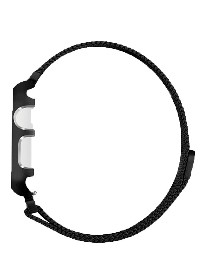 ISank - Milanese Loop Replacement Band For Apple Watch Series 3/2/1 Black - Image 1