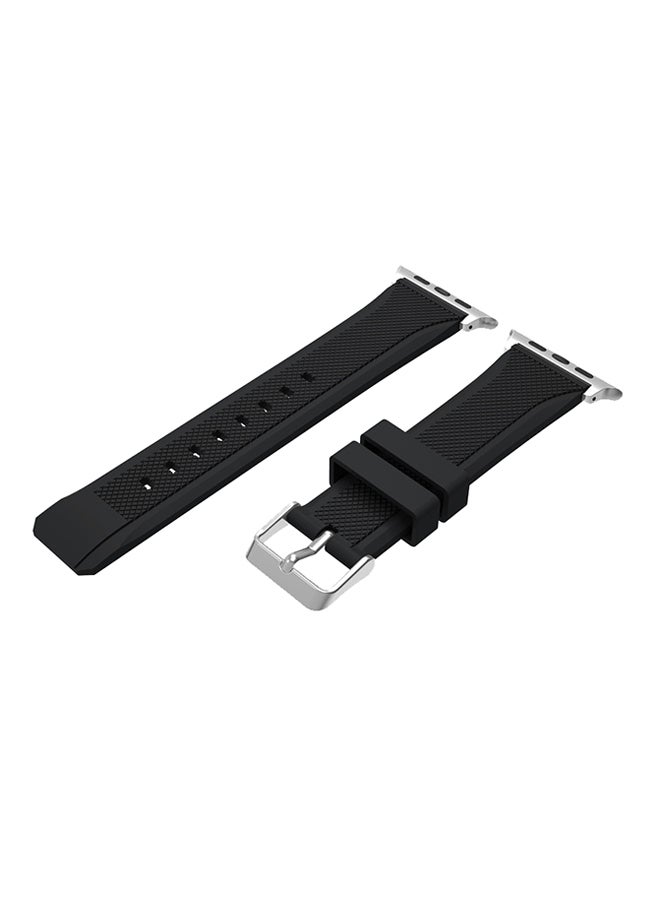 ISank Replacement Sports Band For Apple Watch Series 3/2/1 Black - Image 1