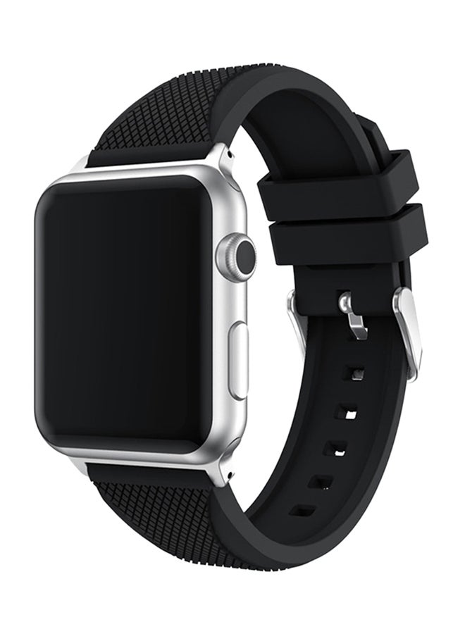 ISank Replacement Sports Band For Apple Watch Series 3/2/1 Black - Image 3