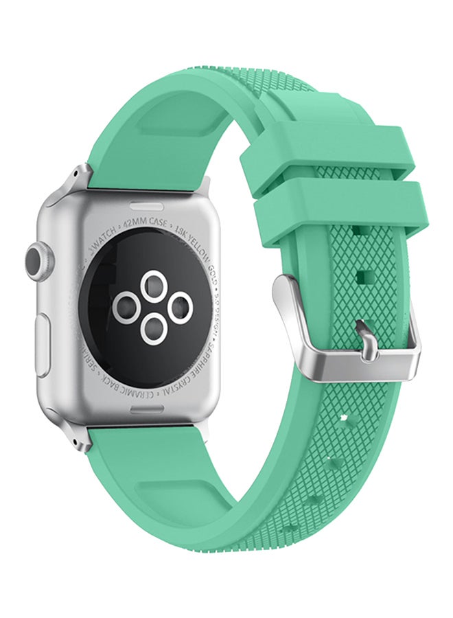 ISank Replacement Sports Band For Apple Watch Series 3/2/1 Mint Green  - Image 2