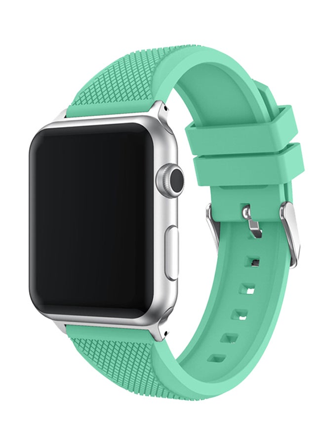 ISank Replacement Sports Band For Apple Watch Series 3/2/1 Mint Green  - Image 3