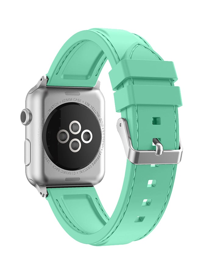 ISank Replacement Sports Band For Apple Watch Series 3/2/1 Mint Green  - Image 2