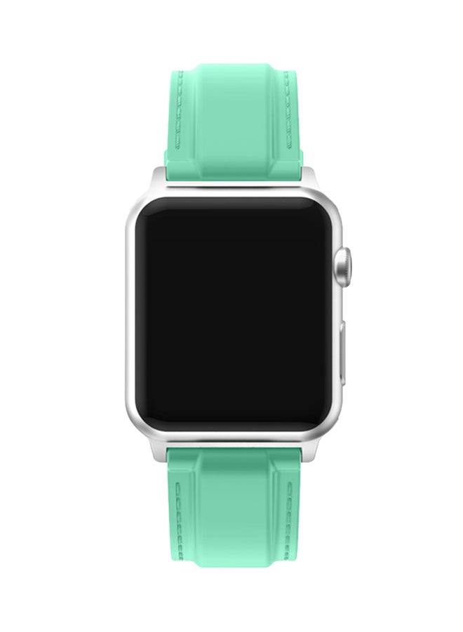 ISank Replacement Sports Band For Apple Watch Series 3/2/1 Mint Green  - Image 4