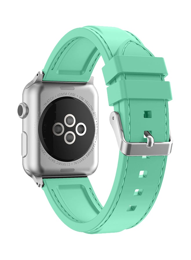 ISank Replacement Sports Band For Apple Watch Series 3/2/1 Mint Green  - Image 2