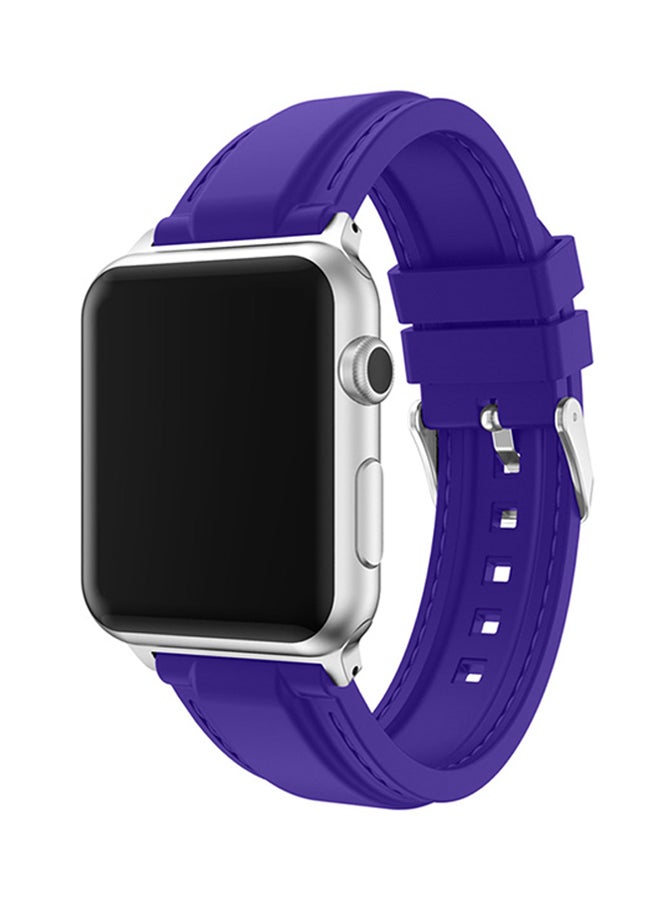 ISank Replacement Sports Band For Apple Watch Series 3/2/1 Purple  - Image 3