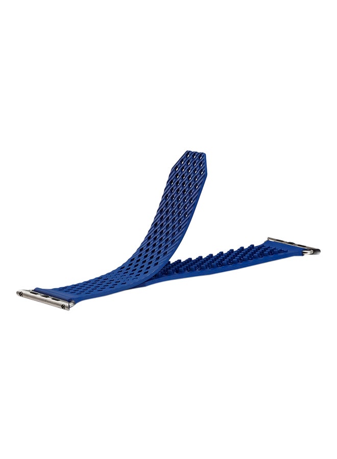 ISank - Milanese Loop Replacement Strap For Apple Watch Series 3/2/1 Navy - Image 1