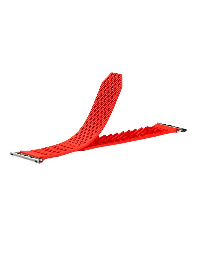 ISank - Milanese Loop Replacement Strap For Apple Watch Series 3/2/1 Red - Image 1