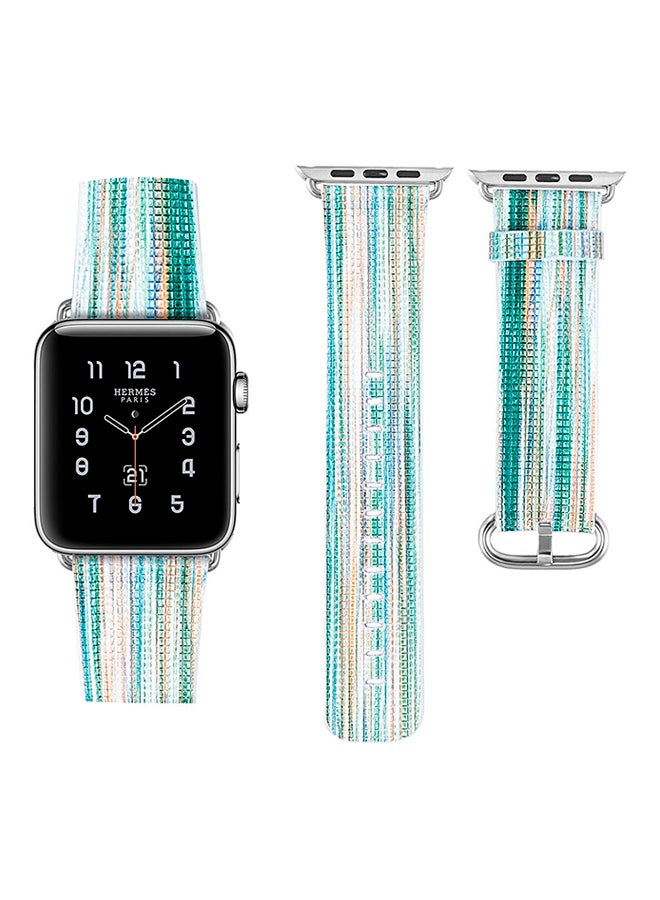 ISank Replacement Wrist Band For Apple Watch Series 3/2/1 Multicolour  - Image 2