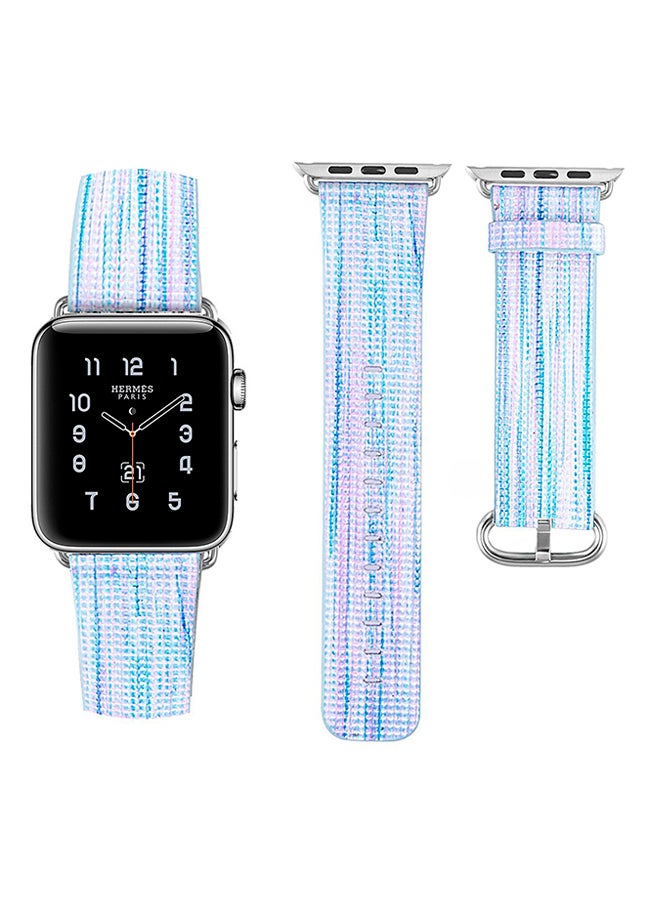 ISank Replacement Wrist Band For Apple Watch Series 3/2/1 Multicolour  - Image 2