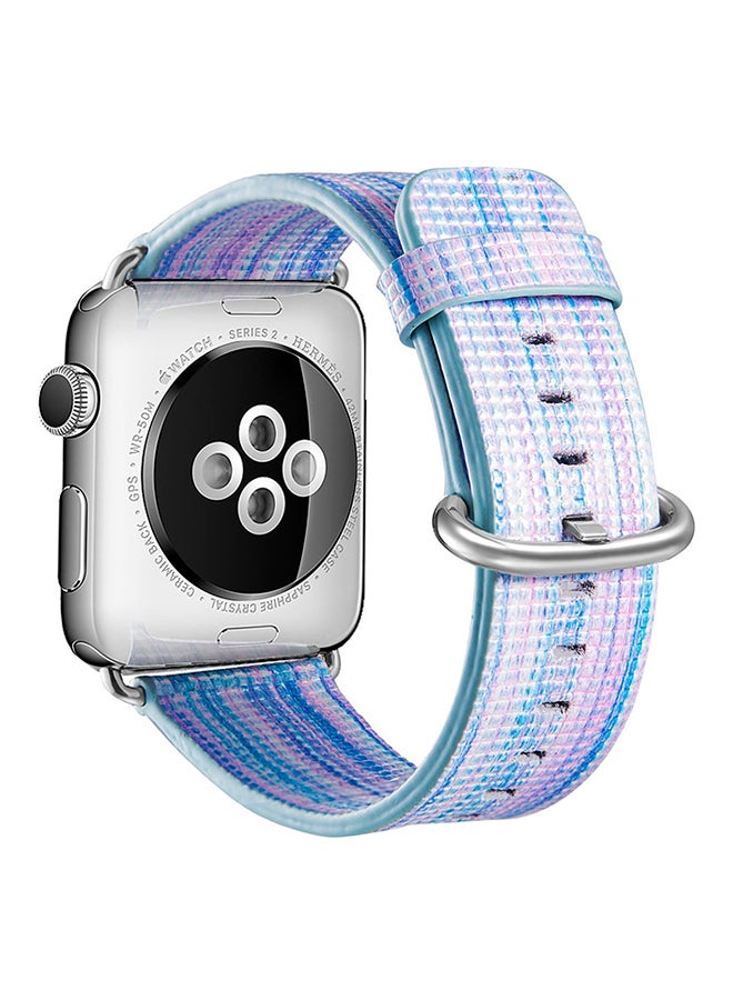 ISank Replacement Wrist Band For Apple Watch Series 3/2/1 Multicolour  - Image 3