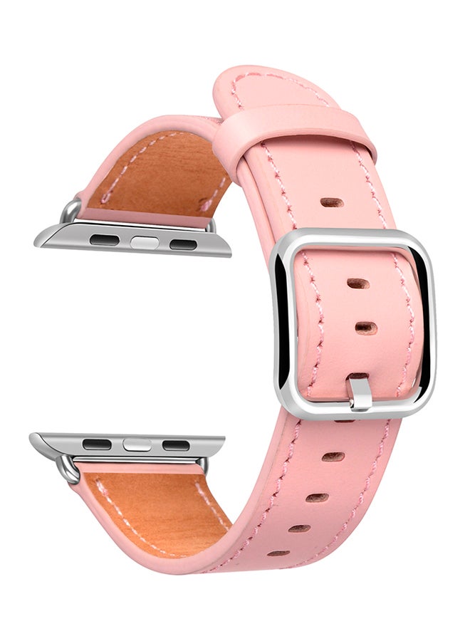 ISank Replacement Strap For Apple Watch Series 3/2/1 Pink  - Image 1