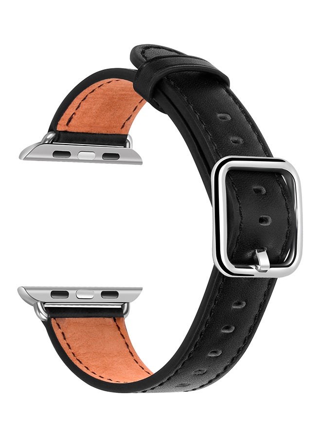 ISank Replacement Strap For Apple Watch Series 3/2/1 Black - Image 1