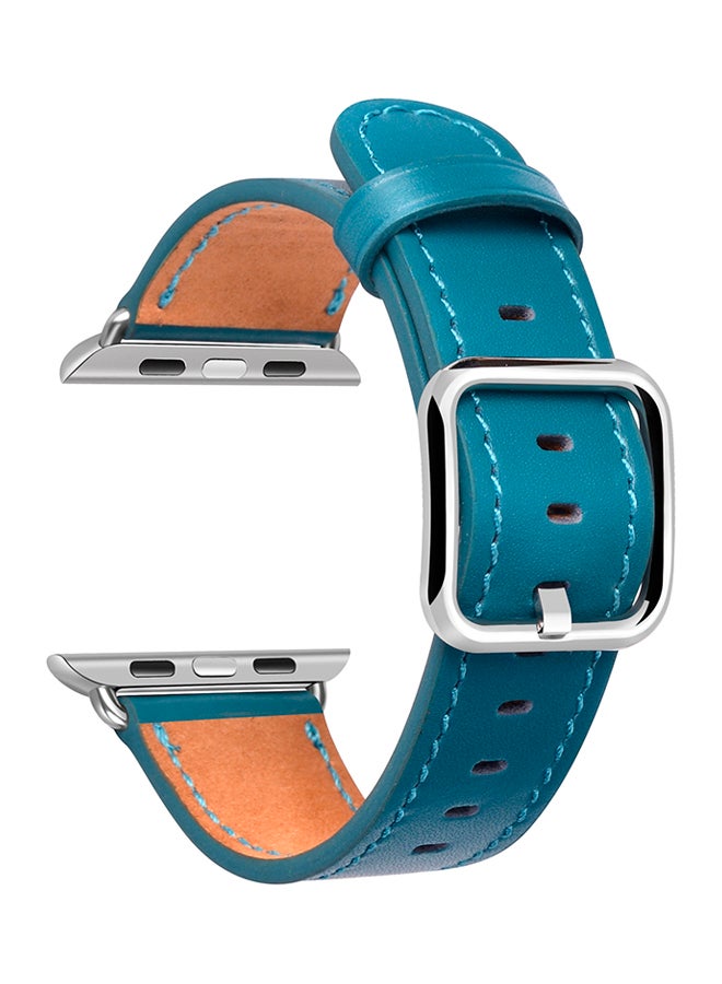 ISank Replacement Strap For Apple Watch Series 3/2/1 Blue - Image 1