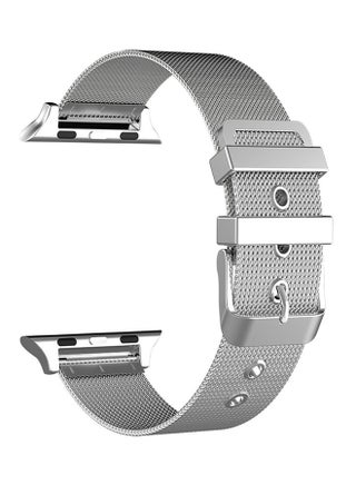 Milanese Loop Replacement Strap For Apple Watch Series 3/2/1 Silver - v1527535028/N14932324A_1