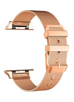 Milanese Replacement Band For Apple Watch 38mm Gold