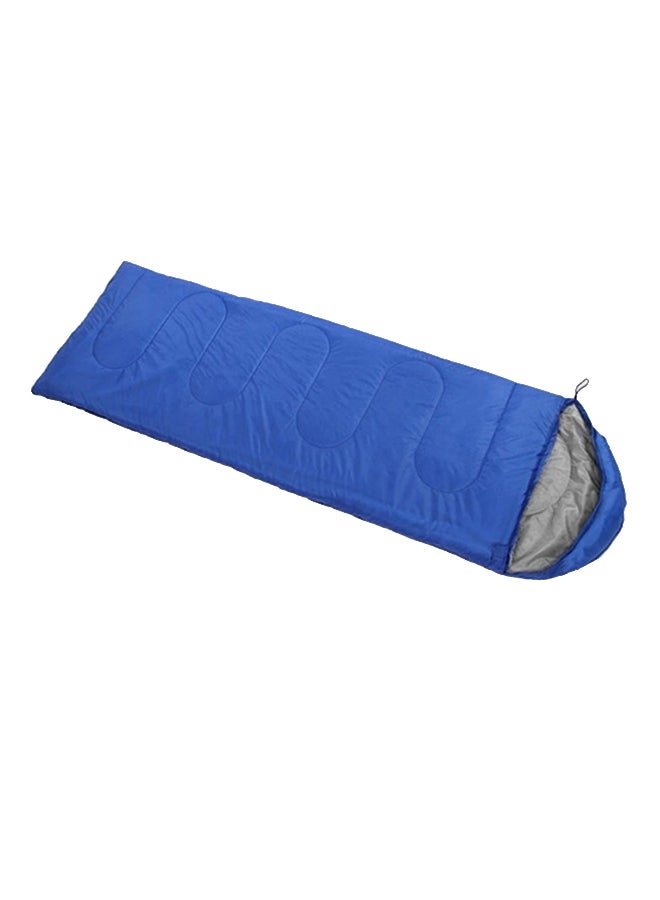 Generic Outdoor Sleeping Bag Blue/Grey  - Image 1