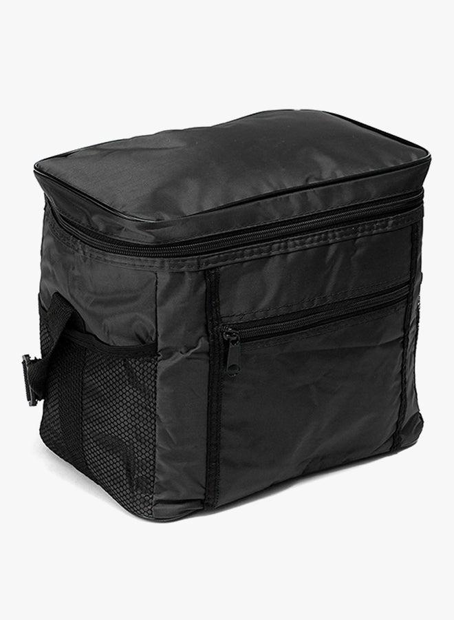 حقيبة عازلة للماء لحمل الطعام أسود 27x17x24سم - Image 2