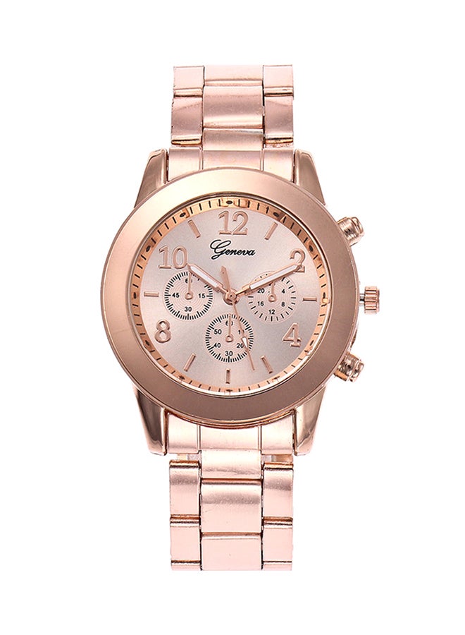 Geneva - Women's Stainless Steel Analog Watch AWNTG 01 W0007 - 37 mm - Rose Gold - Image 1