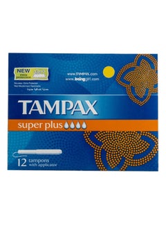 Tampax Super Plus, Count 12