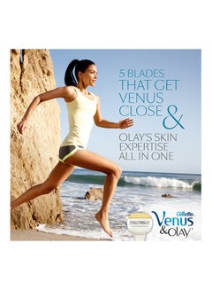 Venus Olay Soft  Razor 1Up Yellow  - Image 3