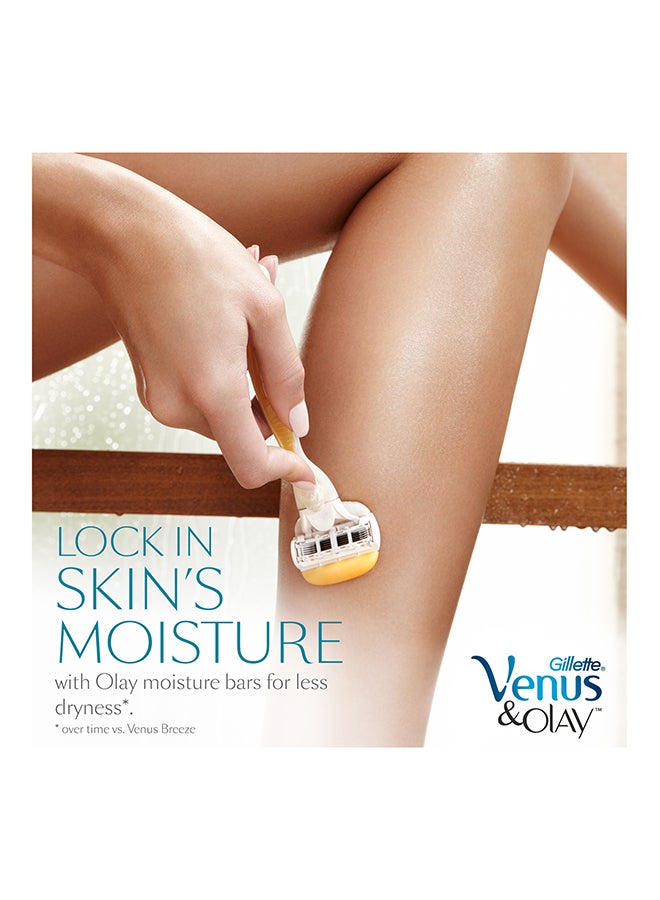 Venus Olay Soft  Razor 1Up Yellow - Image 4