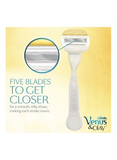 Venus Olay Soft  Razor 1Up Yellow  - Image 5
