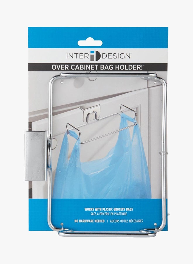 InterDesign Stainless Steel Plastic Bag Holder Silver 14x5.1x16.5cm  - Image 3