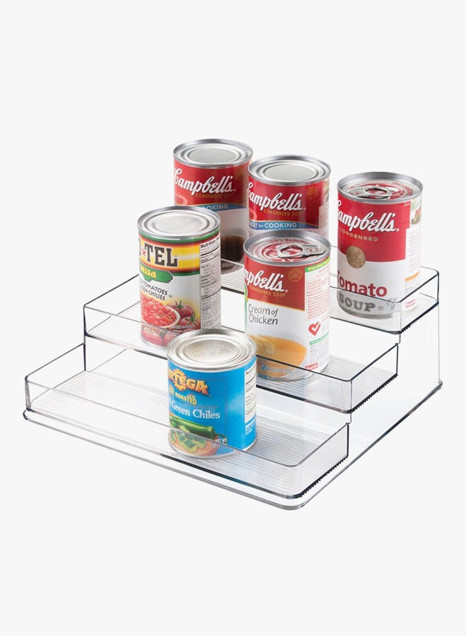 InterDesign Linus Stadium Spice Rack Clear 10.25x9.25x4inch - Image 2