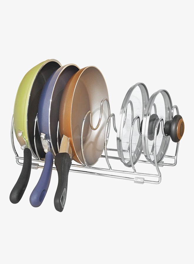 InterDesign Classico Cookware Organizer Silver 13inch  - Image 2