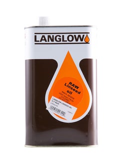 Langlow Raw Linseed Oil Amber 1Liters 