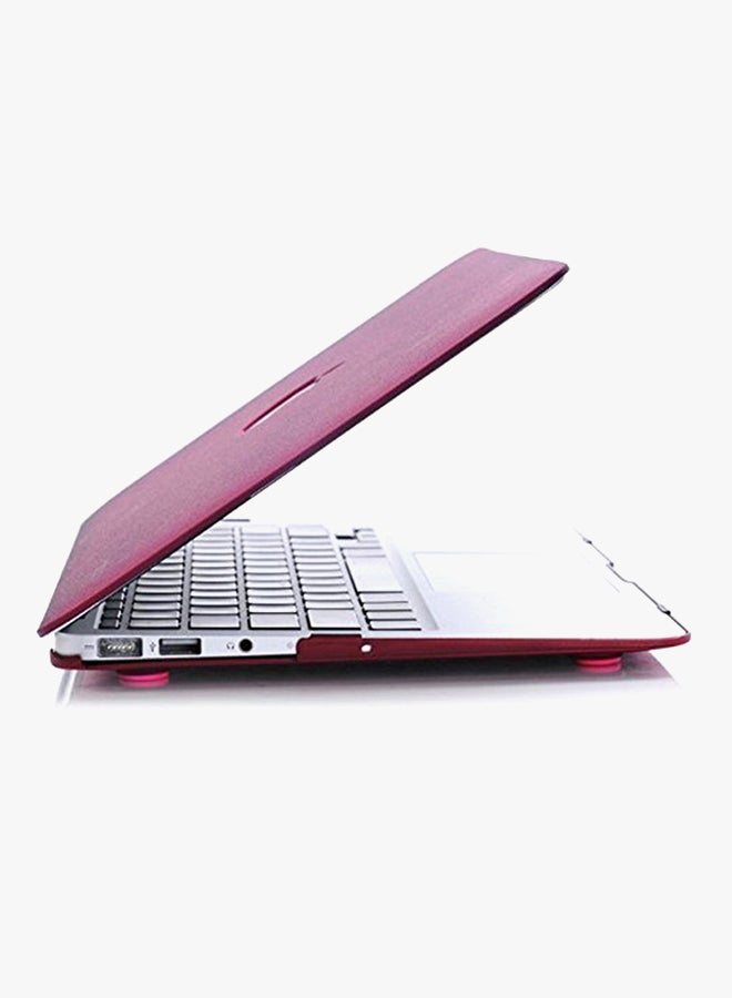 Generic - Protective Case Cover For Apple MacBook A1534 12-Inch With Retina Display Wine Red - Image 1
