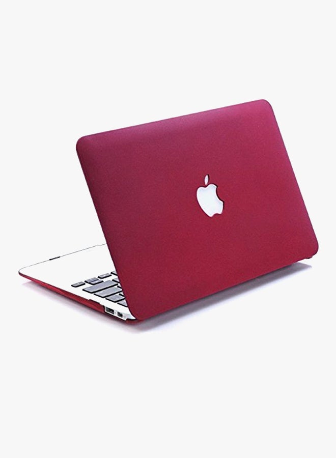 Generic - Protective Case Cover For Apple MacBook A1534 12-Inch With Retina Display Wine Red - Image 1