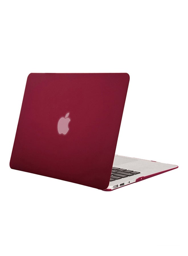 Protective Case Cover For Apple MacBook Air A1369/2466 13-Inch Wine Red