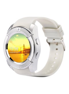 Generic V8 Smartwatch White/Silver 