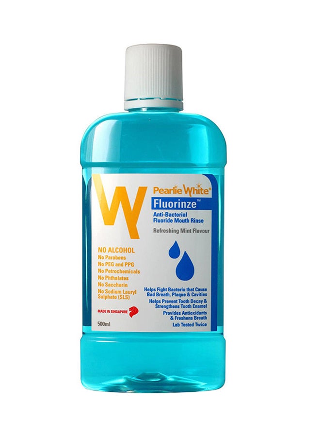 Pearlie White Fulorinze Mouth Wash 500ml - Image 1