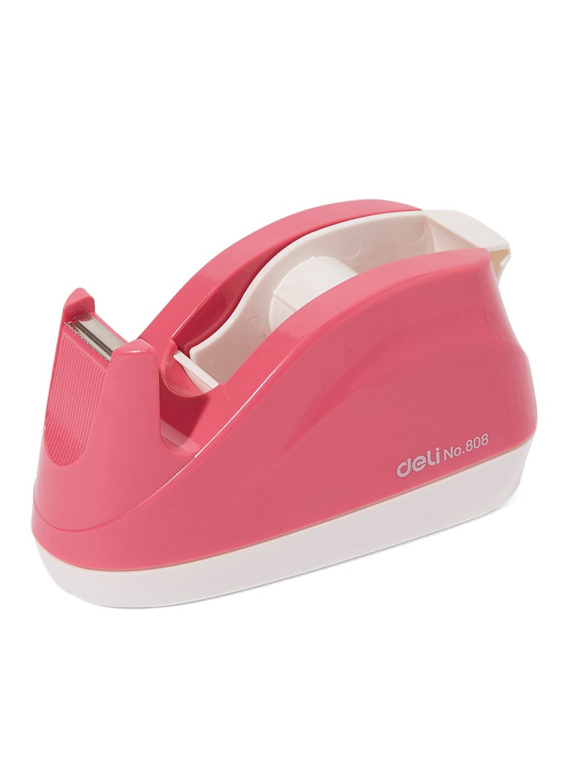 Deli Tape Dispenser Pink/White