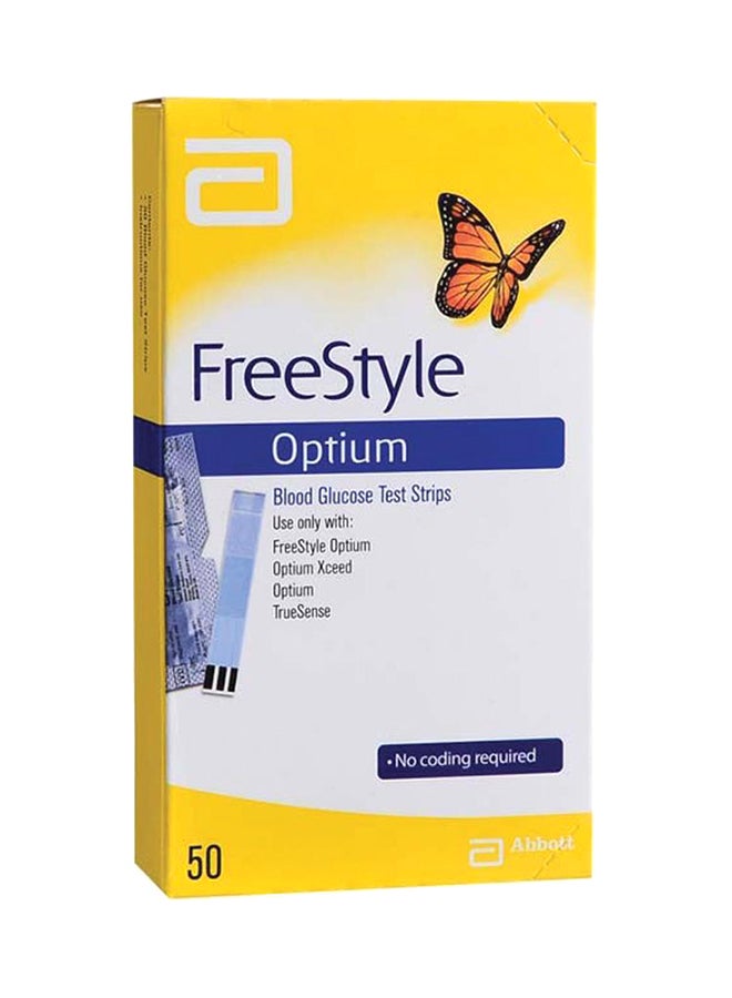 Freestyle - Optium Blood Glucose Test Strips - Image 1