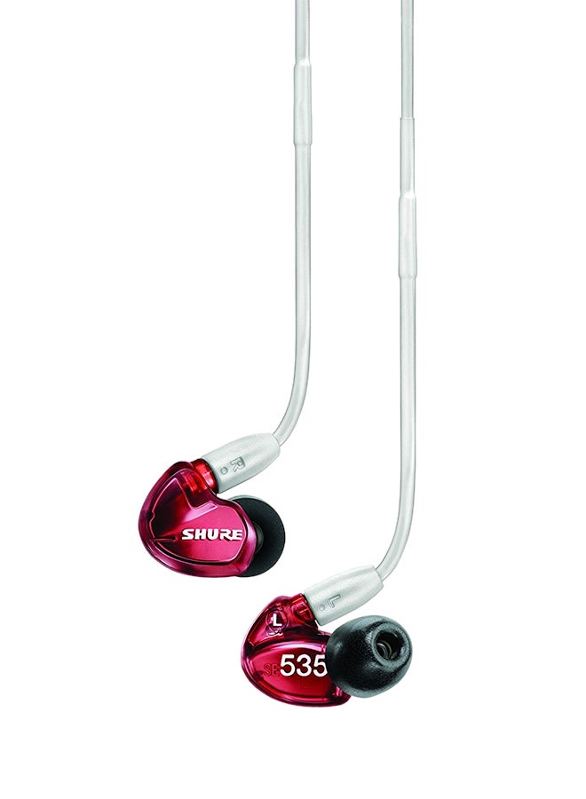 Shure SE535 Sound Isolating Earphones With 3.5mm Cable Remote And