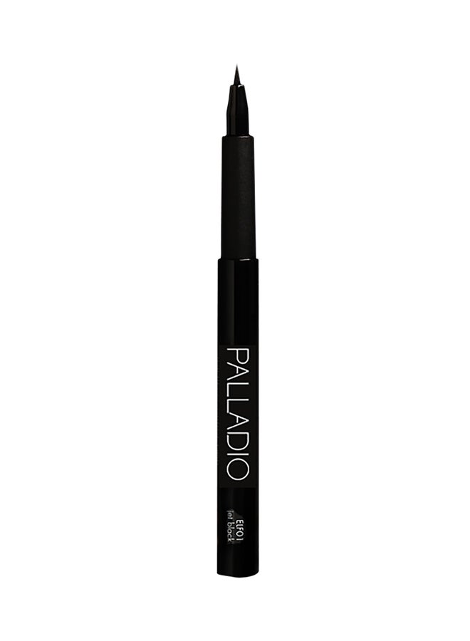 PALLADIO Felt-Tip Liquid Eyeliner Pen Elf01 Jet Black