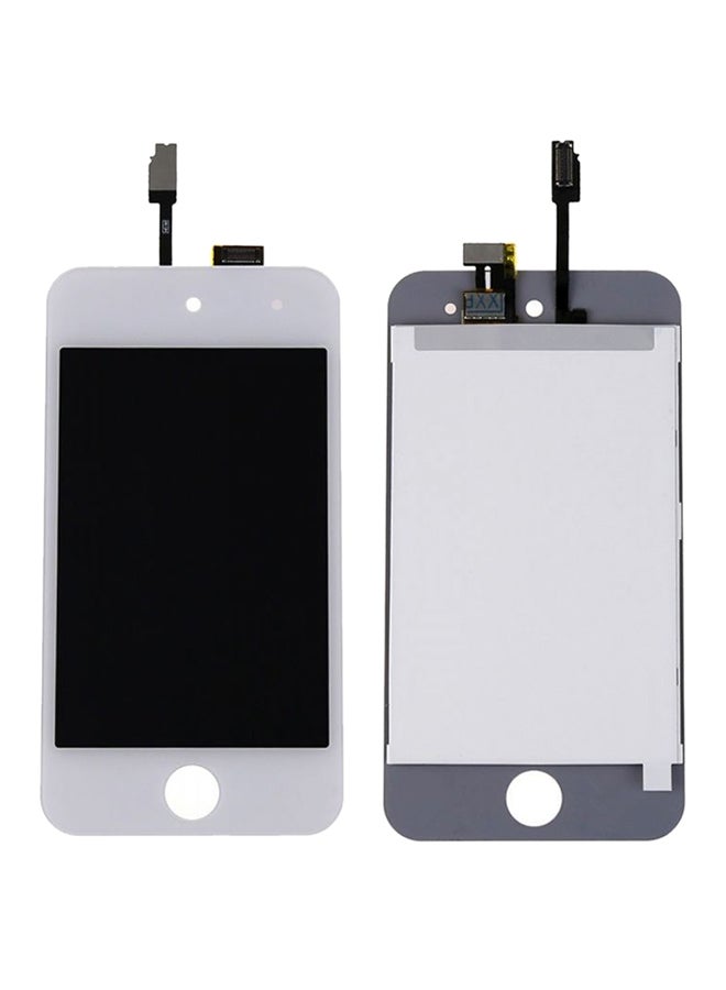 Generic - Replacement LCD Screen For Apple iPod 4 White/Black - Image 1
