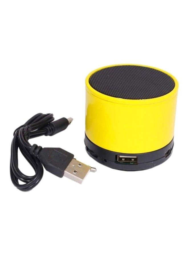 S10 Stereo Bluetooth Speaker Yellow/Black