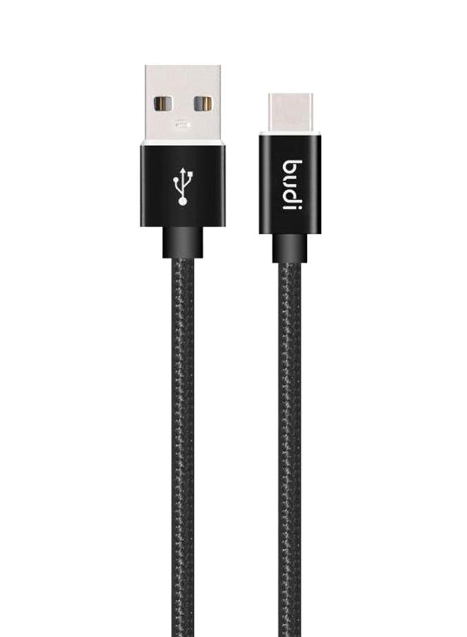 budi USB Type-C Cable Black