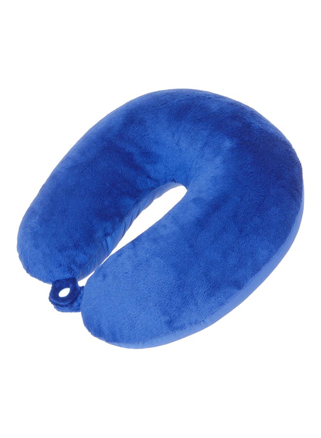 Travel Neck Pillow Microfiber Blue
