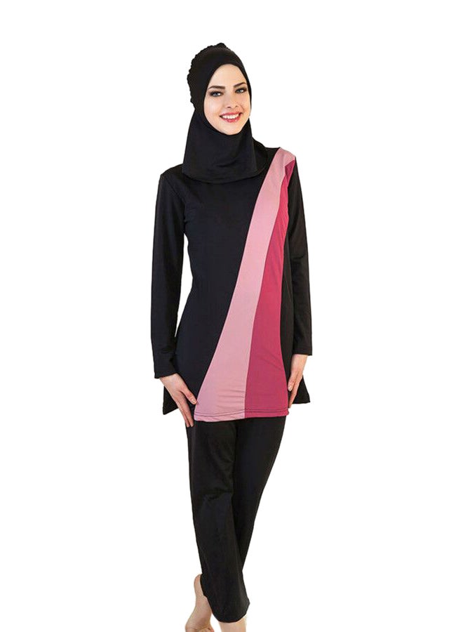 Muslim Modest Burkinis Swimsuit Black  - Image 1
