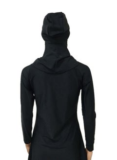 ماركة غير محددة ملابس سباحة إسلامية بوركيني أسود  - Image 2